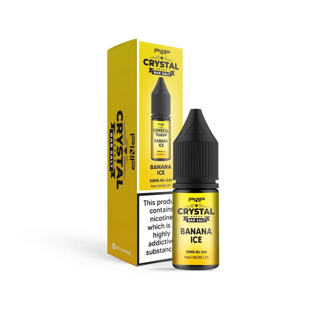 Product Image of Banana Ice Nic Salt E-liquid by PNP Crystal Bar Nic Salt 10ml